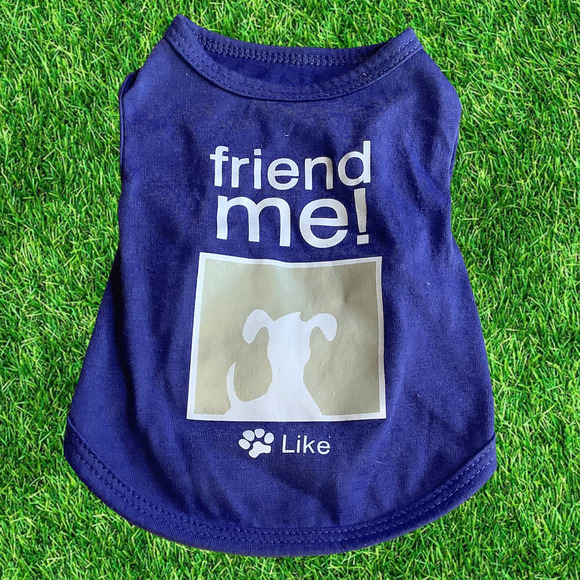 none Other - "FRIEND ME" Doggy Statement Tee